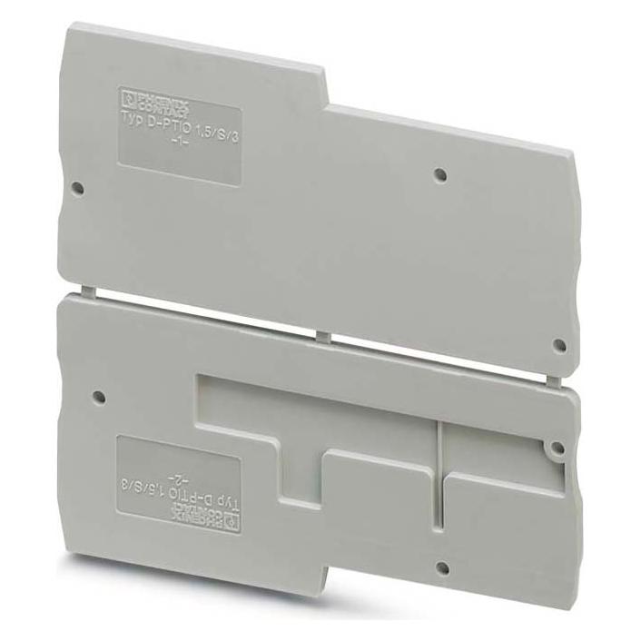 Phoenix Contact PTIO end cover, grey (Diverse) (3244575)