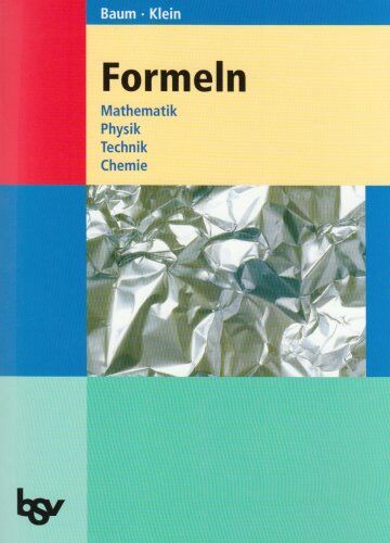 Dieter Baum - Formeln. Mathematik, Physik, Technik, Chemie: Realschule Baden-Württemberg - Preis vom 17.10.2026 19:25:27 h