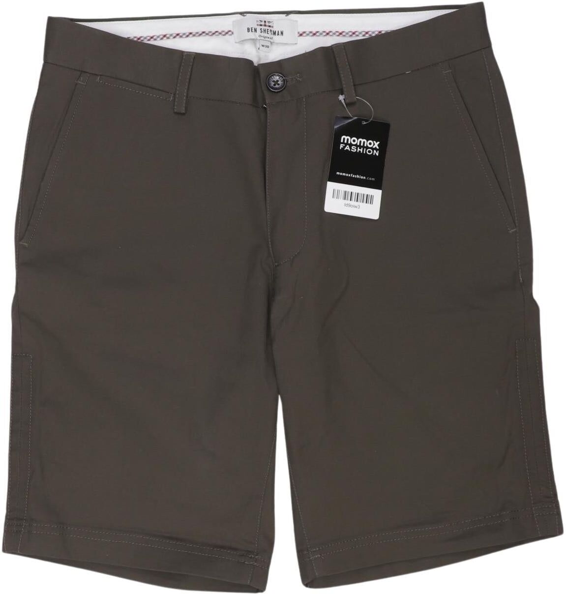 Ben Sherman Herren Shorts, Braun, Gr. W30, Baumwolle / Elasthan - Second Hand