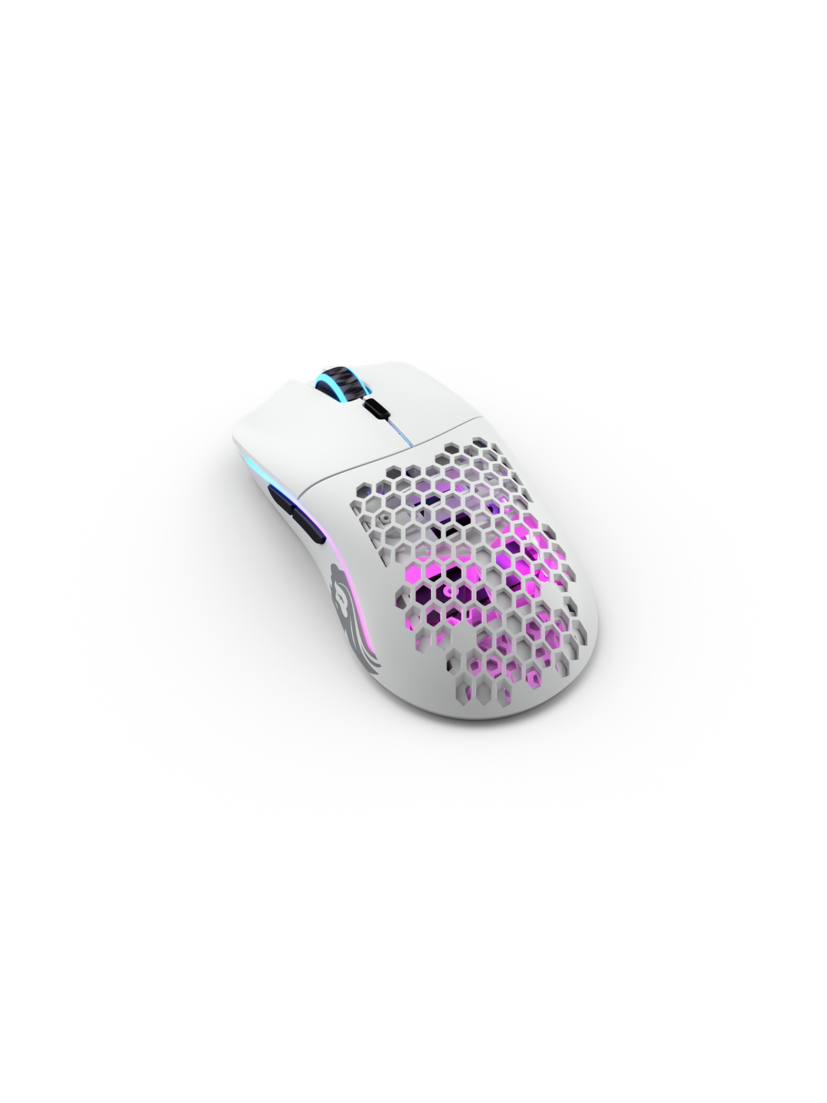 Glorious Model O- Wireless - Matte White - Gaming Maus (Weiß mit RGB)