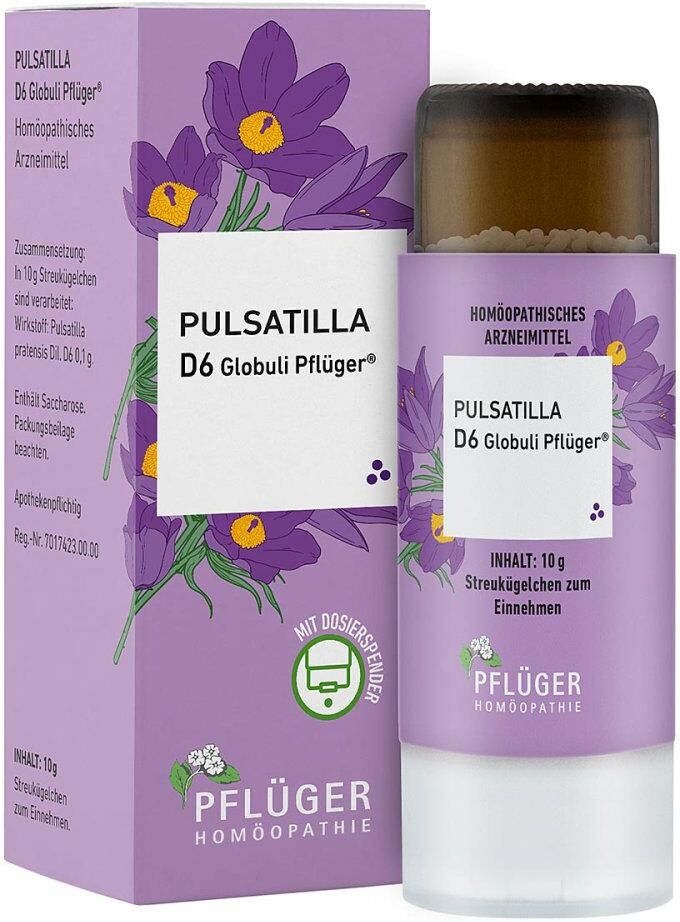 Pulsatilla D6 Globuli Pflüger