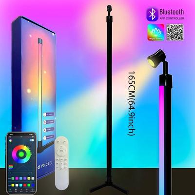Uplift Picks Smart RGB Sunset Floor Lamp With App Control And Music Sync Lighting 165 Cm (with Sunset Lamp) bluetooth usb