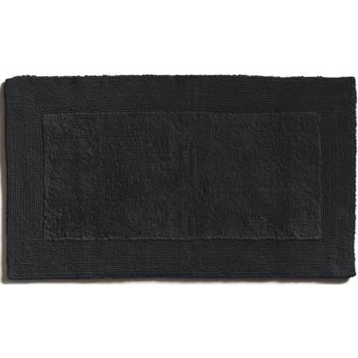 Badematte MÖVE "Loft", schwarz, H:22mm, Baumwolle, Badematten, Badematte