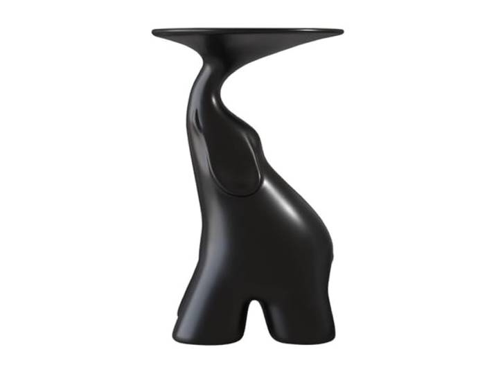 NIUHUAHUI Teetisch, Moderner Couchtisch, Wohnzimmer-Akzent-Beistelltisch mit stabilem Metallrahmen(Black)