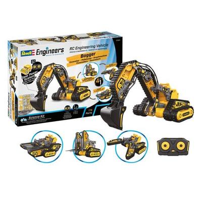 Revell Engineers 21304 Engineering Vehicle 4in1 Elektro RC Funktionsmodell Bausatz