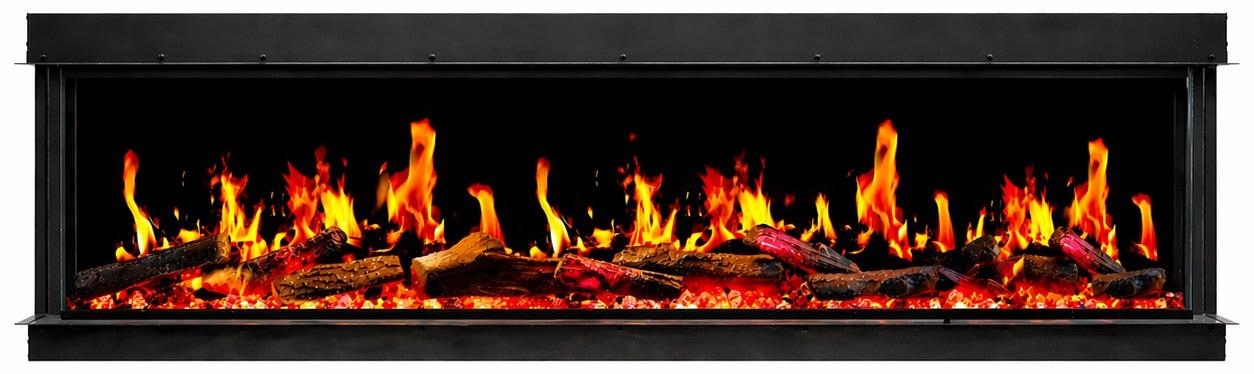 FILADELFIA130 Wandkamin, 130 W, LCD-LED, App-Steuerung