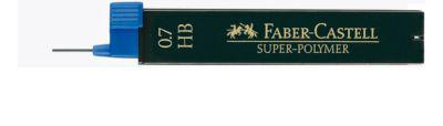 Feinminen Faber-Castell Super-Polymer, HB, 0,7 mm, 12 Stück