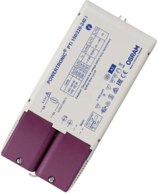 OSRAM BETRIEBSGERÄTE Transformateur électronique PTi 150/220-240 I (4008321915535)