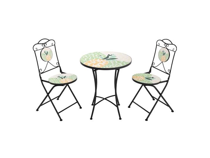 Bistroset MOSAIK 3-teilig Ananas