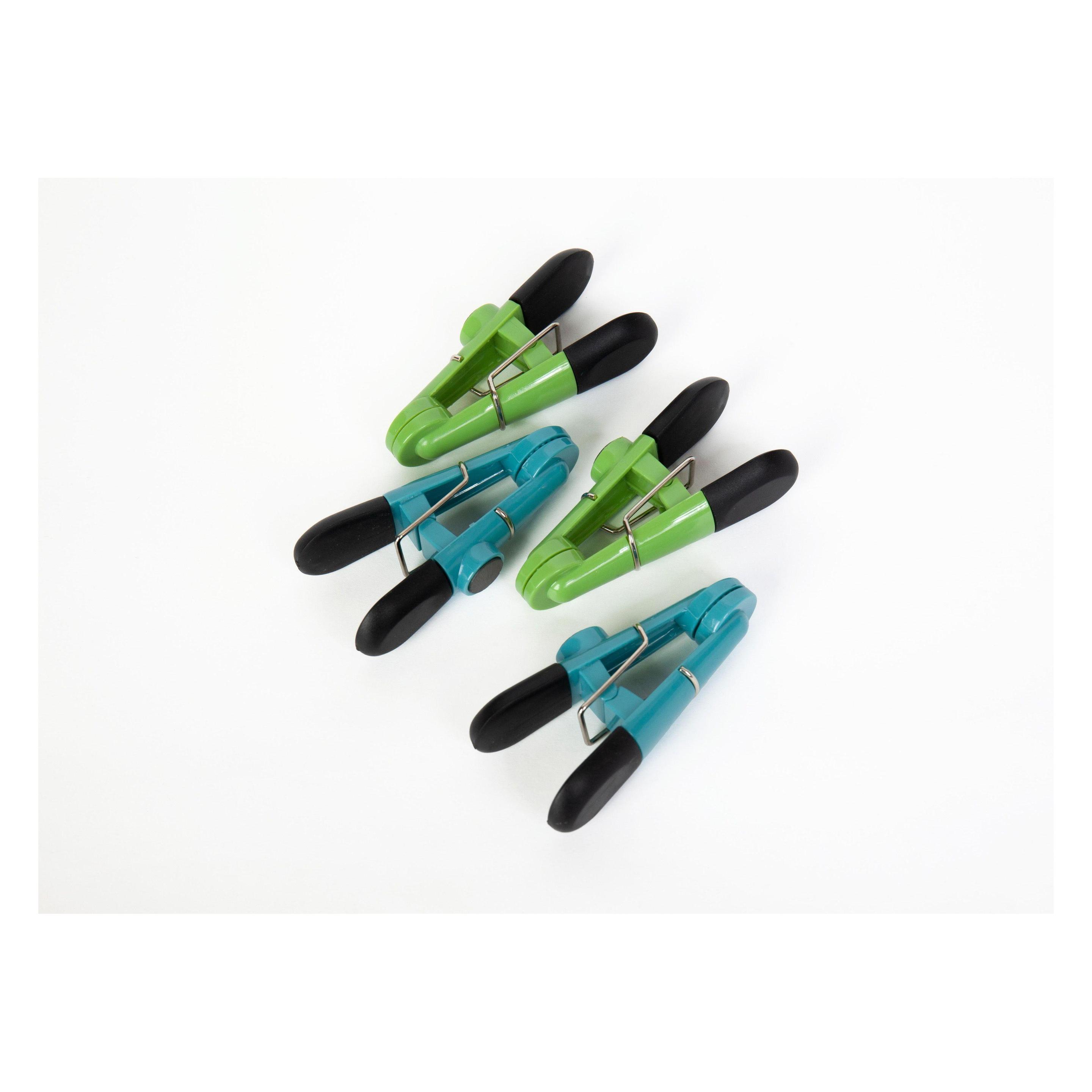 FreshChoice Tütenclips magn.4er-Set bl./gr (4x) (FC-HHCL001) Mindestbestellmenge: 6 Stück