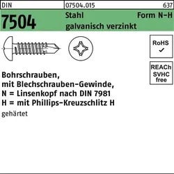 Bohrschraube DIN 7504 LIKO N 2,9x13-H Stahl galv.verz. 1000St.