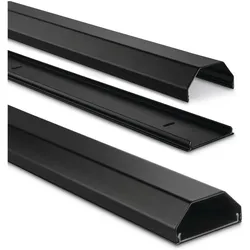Hama, Kabelschutz + Kabelführung, Alu-Kabelkanal (Kabelkanal, 110 cm)