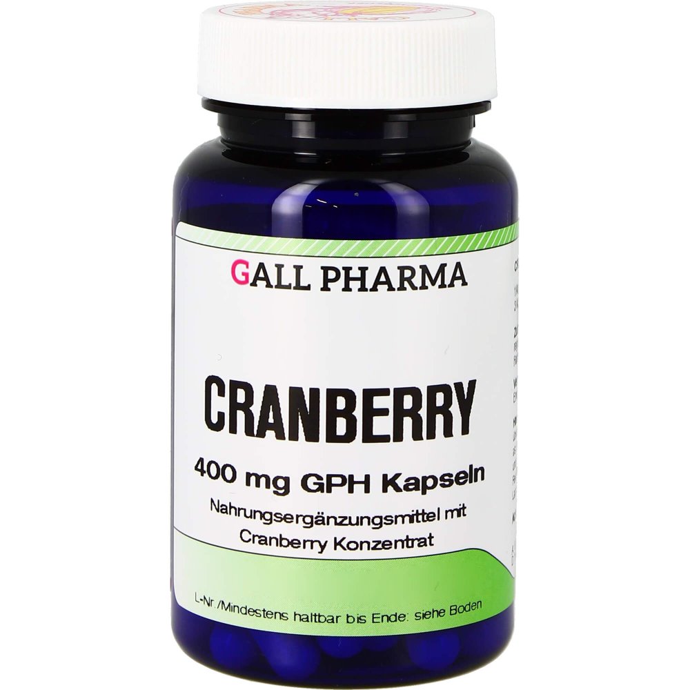 Hecht-Pharma GmbH Cranberry 400 mg Gph Kapseln 04548427