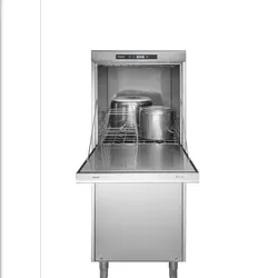 Silver Behälterwaschmaschine 60x40 und GN1/1, Töpfe, Utensilien, Eisbecher. Nutzbare Höhe 54,5 cm. Entleerungspumpe. Doppelwandig. Modell S100-PS