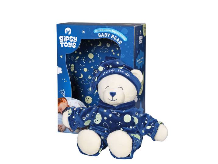 Peluche Baby Bear Glow in the Dark