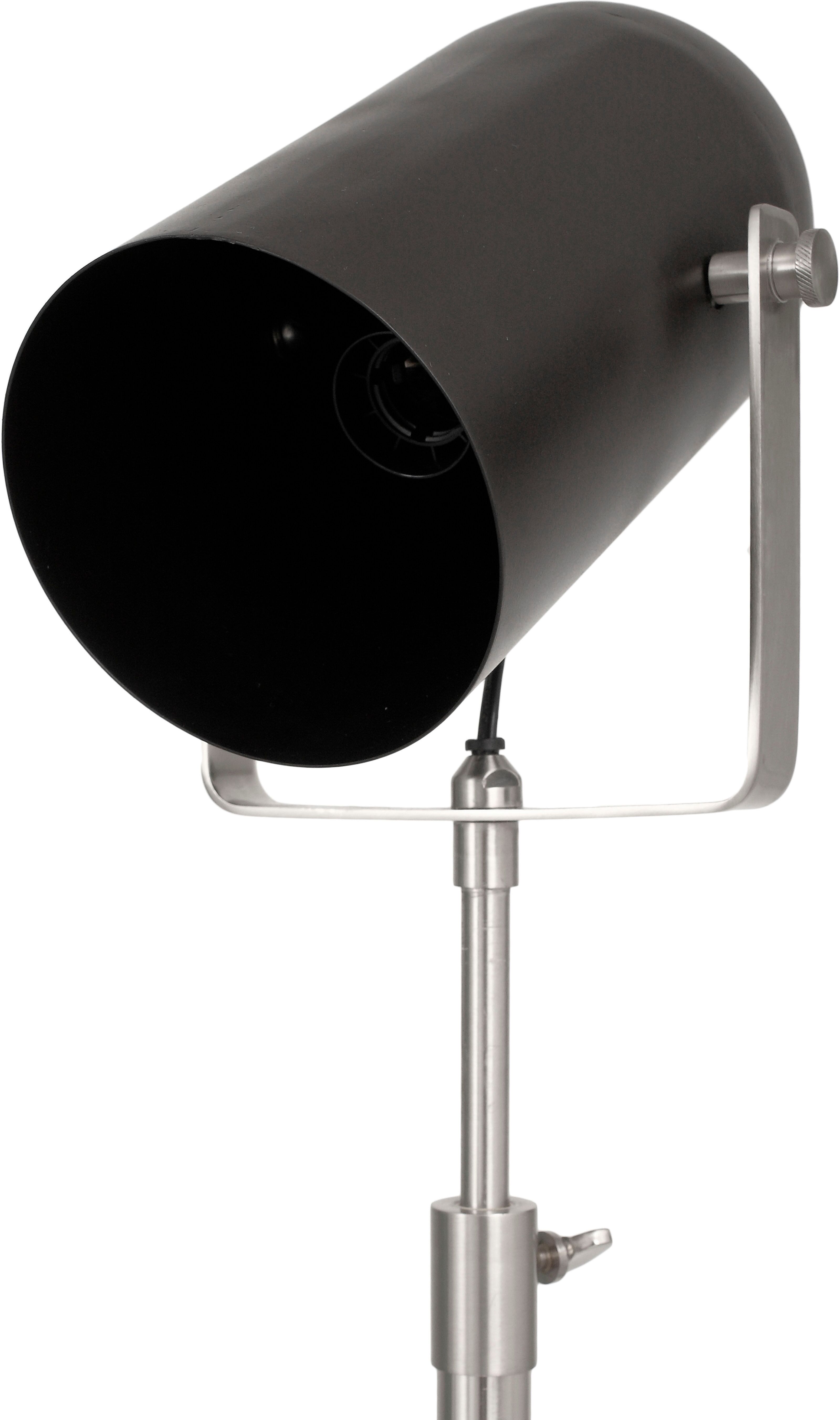 KAYOOM Stehlampe "Stehlampe Celeste 325", schwarz (schwarz, silber), 1, H: 133cm, 1 Stk., Leuchten, modern, hochwertig, justierbar, Stehlampe