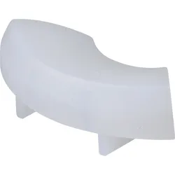 KAPPE 1ZB MW - Kappe Multimec 5, 17,5x7,5mm, oval, milchigws