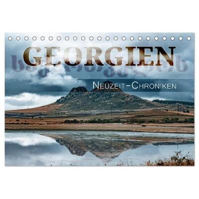 Georgien - Neuzeit-Chroniken (Tischkalender 2027 DIN A5 quer), CALVENDO Monatskalender