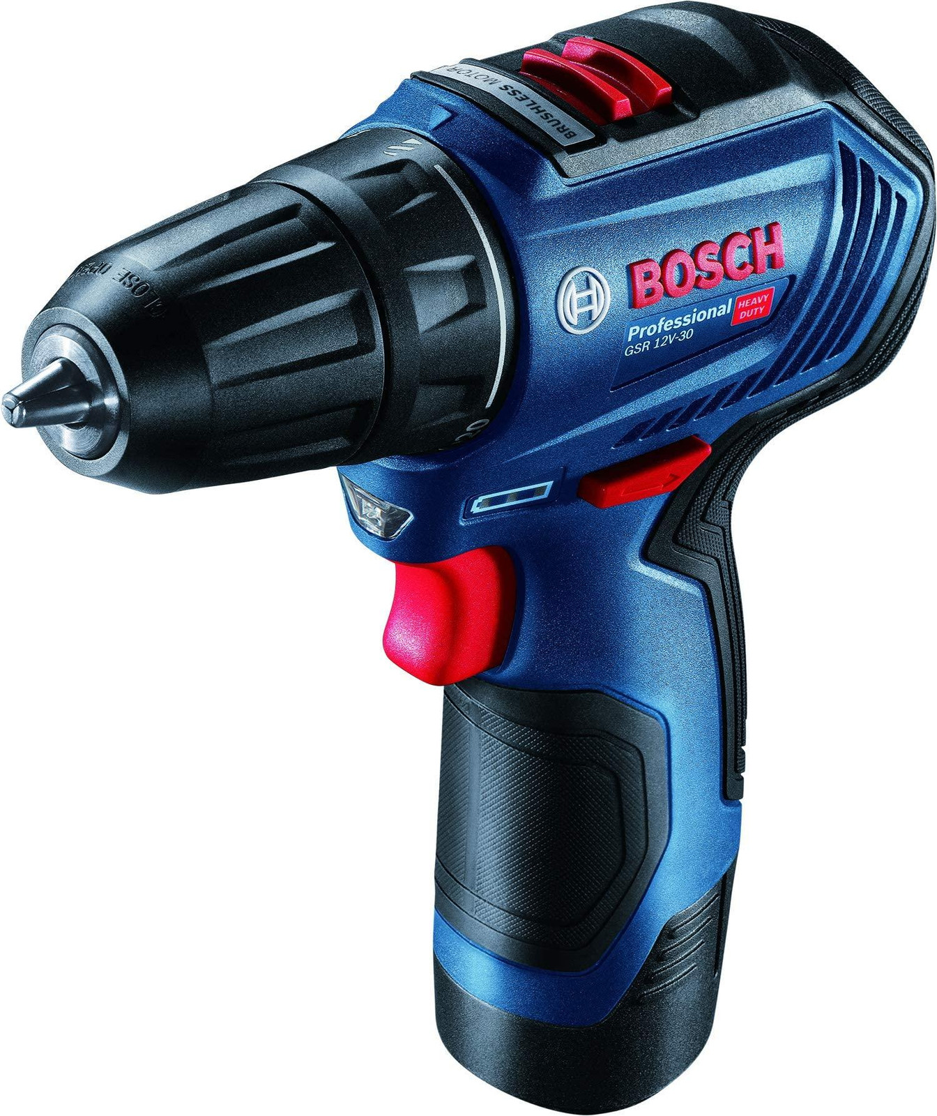 Bosch GSR 12V-30 Professional schroefboormachine met slagfunctie, blauw