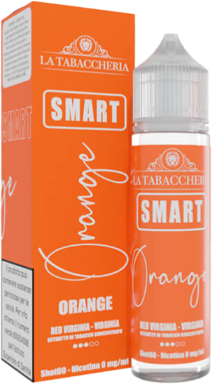 La Tabaccheria Orange Smart Organic Liquido Shot 20ml Tabacco Virginia Red Virginia
