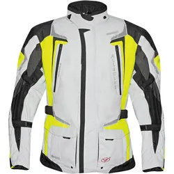 Germot Allround, Textiljacke - Hellgrau/Gelb - XXL