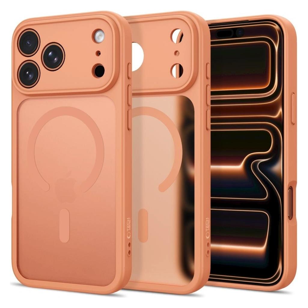 Tech-Protect Basicmag Magsafe Iphone 17 Pro / 18 Pro Matte Kosmische Orange (Apple iPhone 17 Pro, Apple iPhone 18 Pro) (74076581)