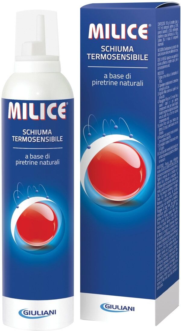 Giuliani Milice mousse termosensibile trattamento pidocchi 150ml