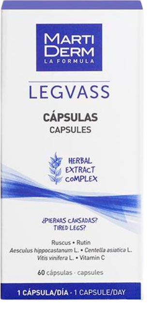 Martiderm Legvass 60 cápsulas