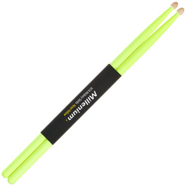 Millenium H7A Hickory Sticks Neon Yellow jaune néon