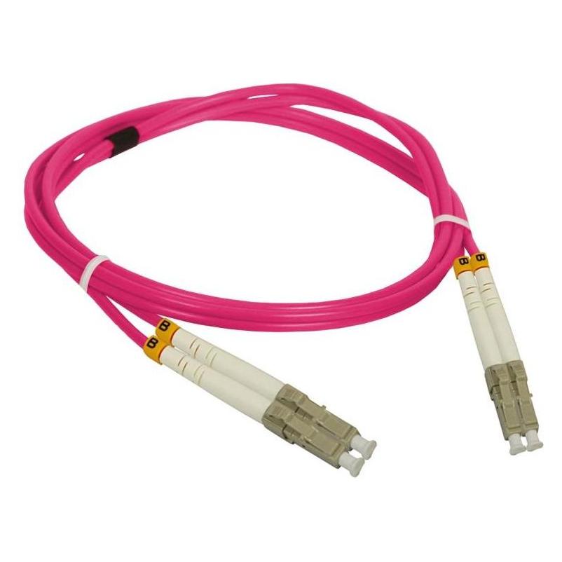 Alantec Patch cable MM OM4 LC-LC double sided 50/125 1.0 m - (1 m) (FOC-LCLC-5MMD-1-4)