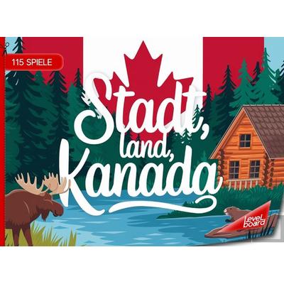 Stadt, Land, Kanada - 115 Spielblöcke, Taschenbuch von LevelBoard Spiele, LevelBoard Spiele, 978-3-693-19737-0