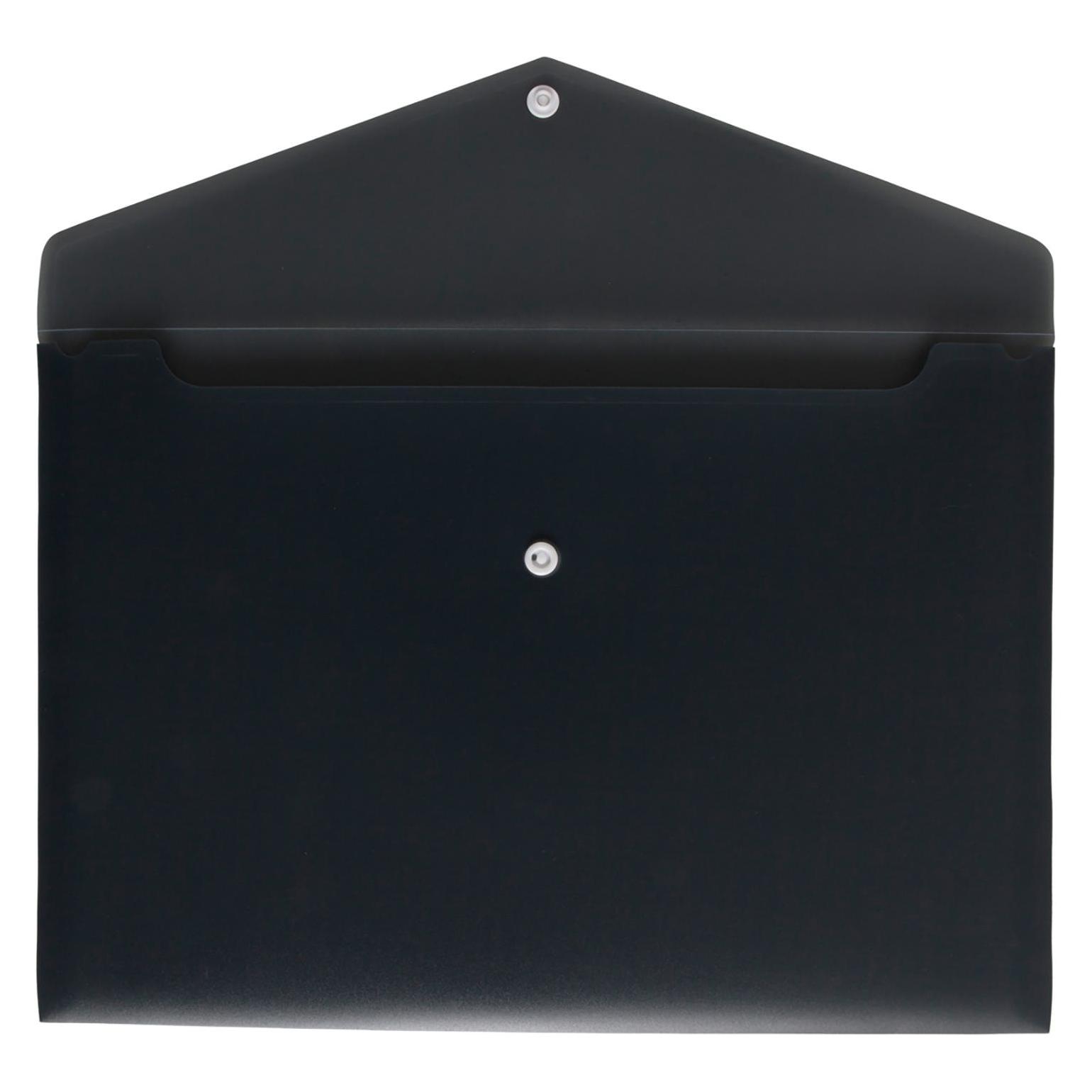 Idena Versandtasche C4 PP, transluzent schwarz (1 Stk.) (22692148)