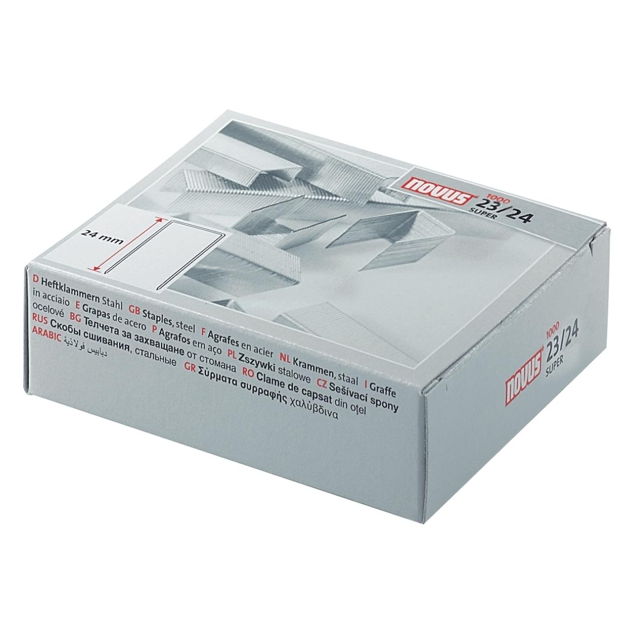 Novus 1.000 Heftklammern 23/24 (1000x) (042-0644)