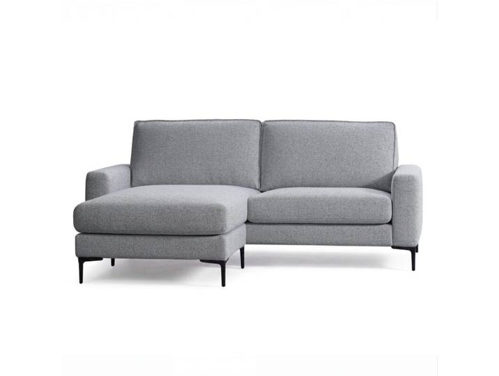 Liadomo Verona Ecksofa - links Sofa auch für kleine Räume geeignet, zeitloses Design, Ottomane rechts oder links montierbar Modern