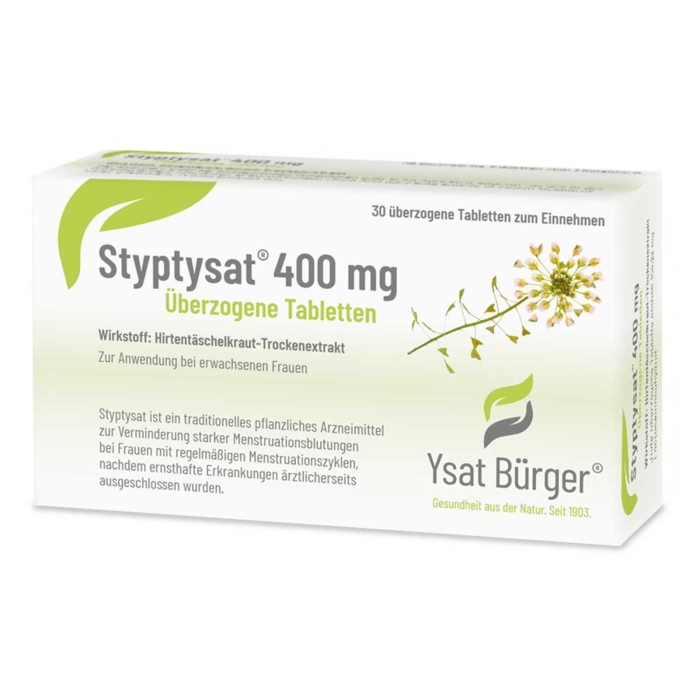 Johannes Bürger Ysatfabrik GmbH Styptysat 400 Mg überzogene Tabletten 18119598