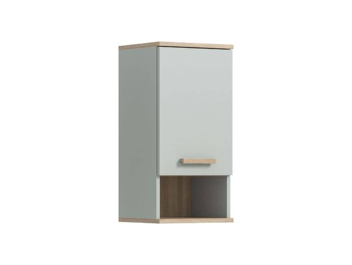 Star Armoire De Salle De Bain Monté Au Mur\, 1 Porte\, 1 Étagère Vert Clair.