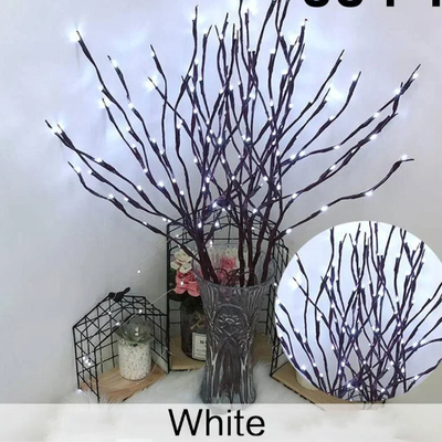 Friendly Fresh Finds LED Branch Lights Flexible Decorative Twig Lights For Christmas Tree And Home Decor white