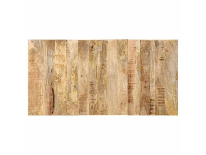 Makastle Kopfteil Mango-Massivholz 160 x 80 cm Braun Wandmontage möglich