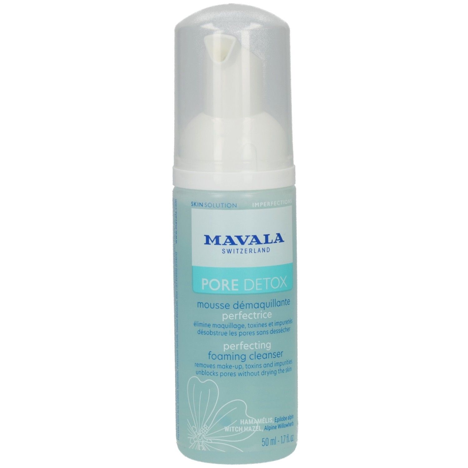 Mavala Pore Detox Mouss Demaq 50Ml 50 ml Dosierschaum