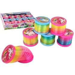 Regenbogen-Frühling mit Lichteffekt-Einhorn-Thema