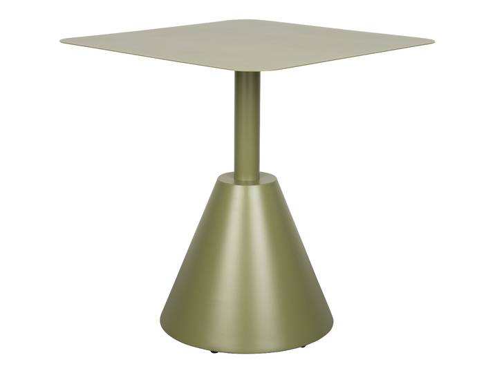 ZILT Outdoor Bistrotafel Breonna 70 x 70cm - Groen - Vierkant