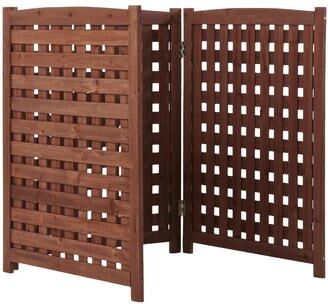 Kodotan sofa "3-Panel Outdoor Air Conditioner Fence Screen, Outside Wood Privacy Fence, 32"" W x 38"" H"