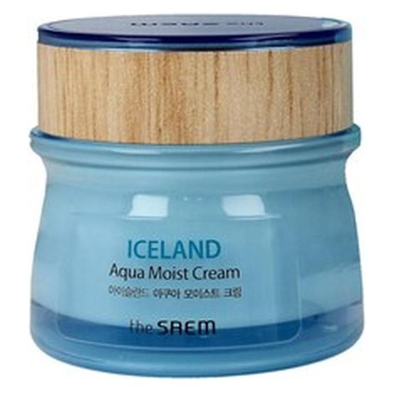 The Saem Iceland Aqua Moist Cream moisturizing face cream 60ml (60 ml, 24h Creme) (S4513615)