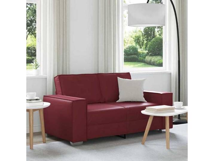 BEWI®Chaise de canapé/Fauteuil de repos - Fauteuil simple - canapé Rouge bordeaux 160 x 78 x 84 cm Cuir artificiel &FR30458