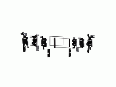 ACV 2-DIN Radioblende Chevrolet/Nissan diverse Fahrzeuge schwarz 381210-28-1