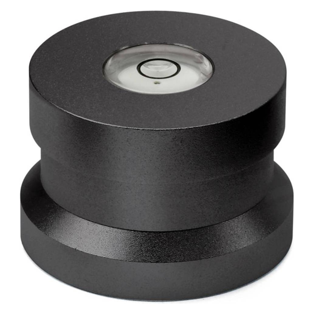 Dynavox Aluminium Single Puck ASP3 mit Libelle schwarz (Plattengewicht) (207673)