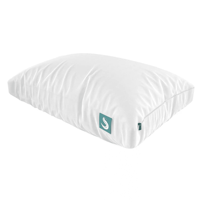 Sleepgram Bed Support Sleeping Pillow With Microfiber Cove Adjustable Firmness & Orthopedic Neck Sleepgram Bed Support Sleeping Pillow With Microfiber Cove Adjustable Firmness & Orthopedic Neck