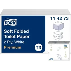 Tork, Toilettenpapier, Soft Folded Toilet Paper 2 Ply (1 Stk.)