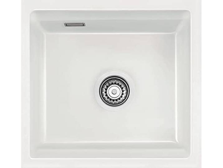 Unterbauspüle KeraDomo KARA 42 U/g in GRÖNLAND mit Handbetätigung/ab Schrankbreite 50 cm/Einbauspüle