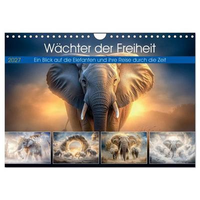 Wächter der Freiheit (Wandkalender 2027 DIN A4 quer), CALVENDO Monatskalender